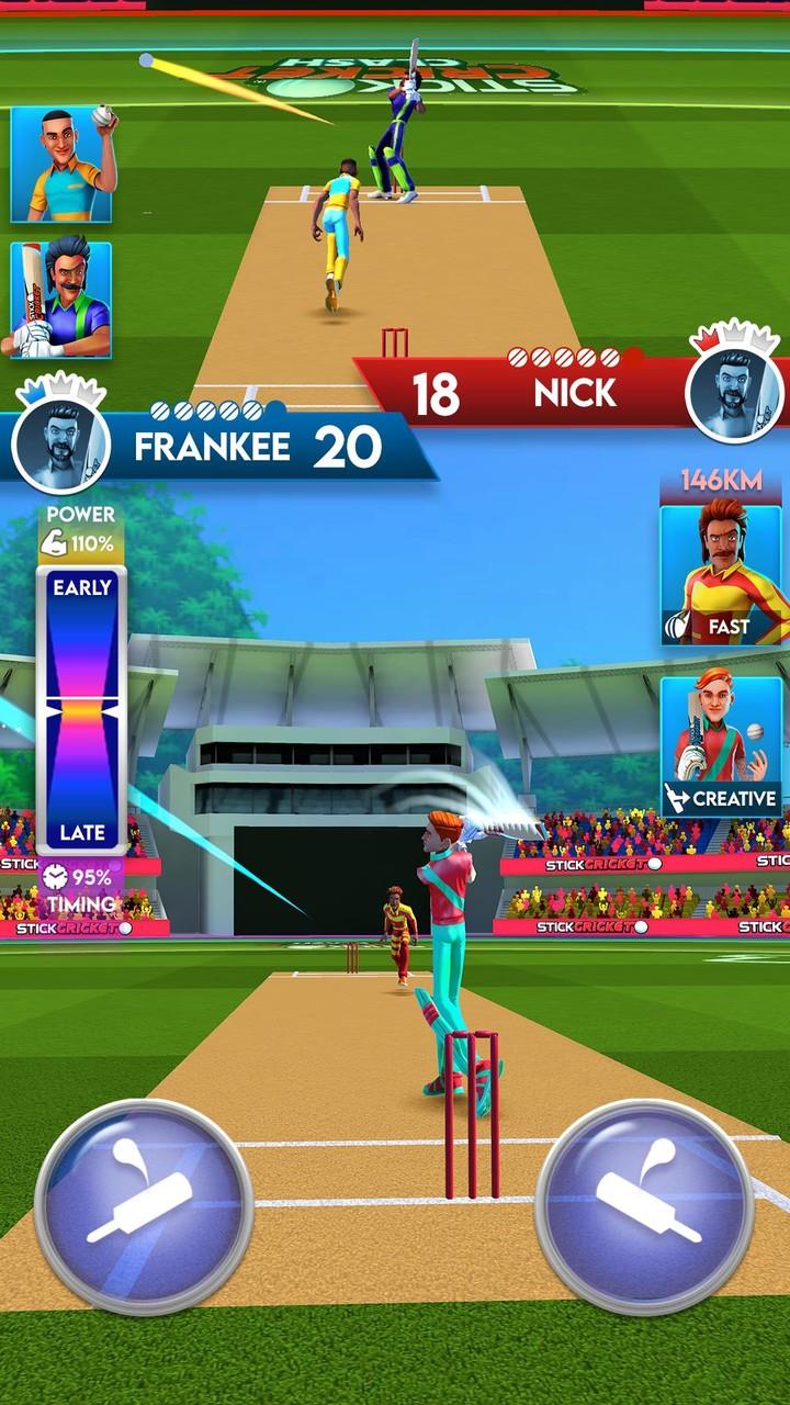 Stick Cricket Clash Zrzut ekranu 0