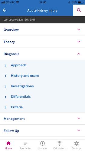 Schermata BMJ Best Practice 2