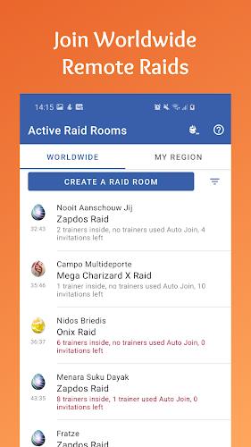 PokeRaid - Worldwide Remote Ra Zrzut ekranu 0