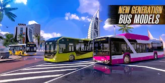 Bus Simulator 2023 ဖန်သားပြင်ဓာတ်ပုံ 1