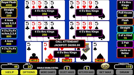 Five Play Poker স্ক্রিনশট 3