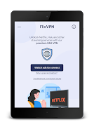 FlixVPN - Unblock Netflix VPN Ảnh chụp màn hình 3