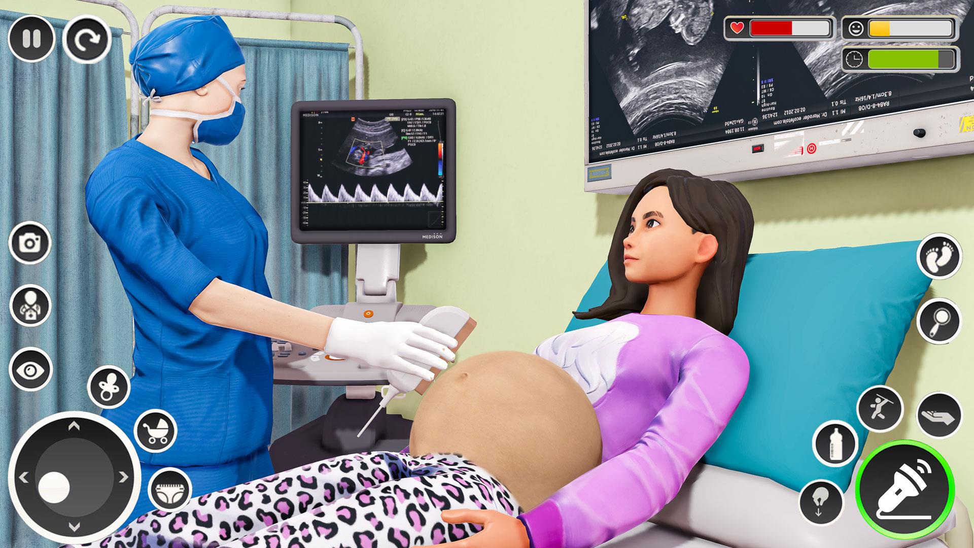 Pregnant Mom Simulator Games Скриншот 1