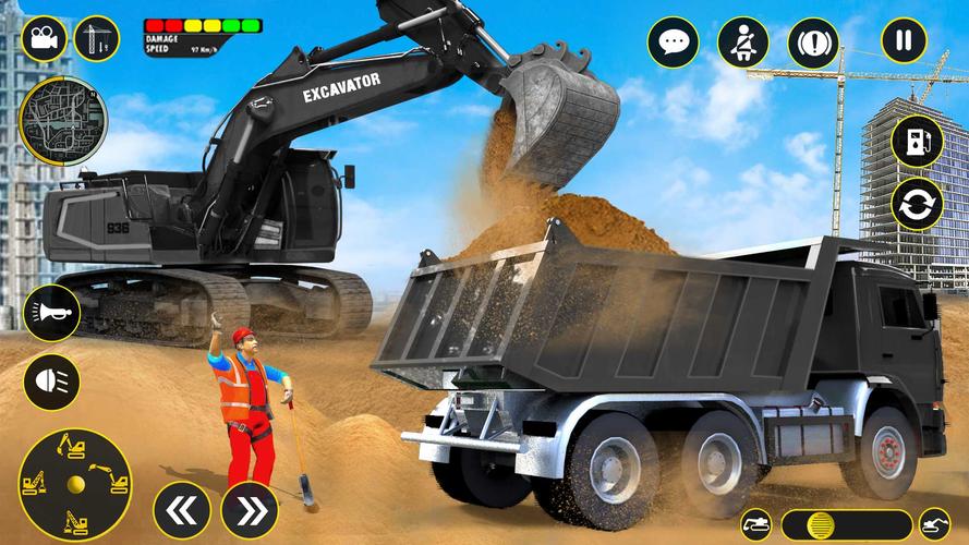 Heavy Excavator Simulator Game Capture d'écran 0