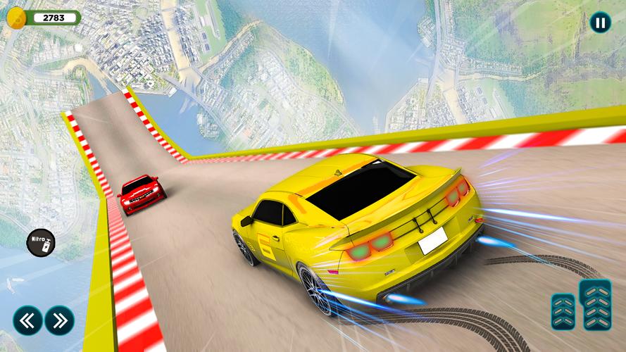 Stunt Car Race Simulator Games Tangkapan skrin 3