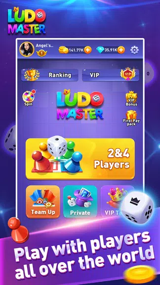 Ludo Master - Fun Dice Game Ekran Görüntüsü 0