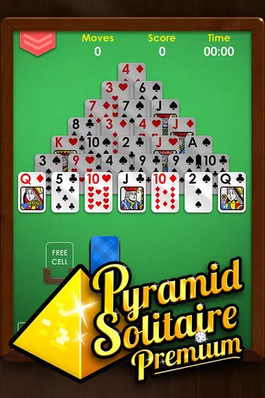 Pyramid Solitaire Premium Card スクリーンショット 0