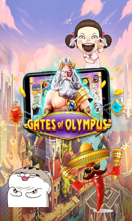 Schermata Main Zeus Games Olympus Demo 1