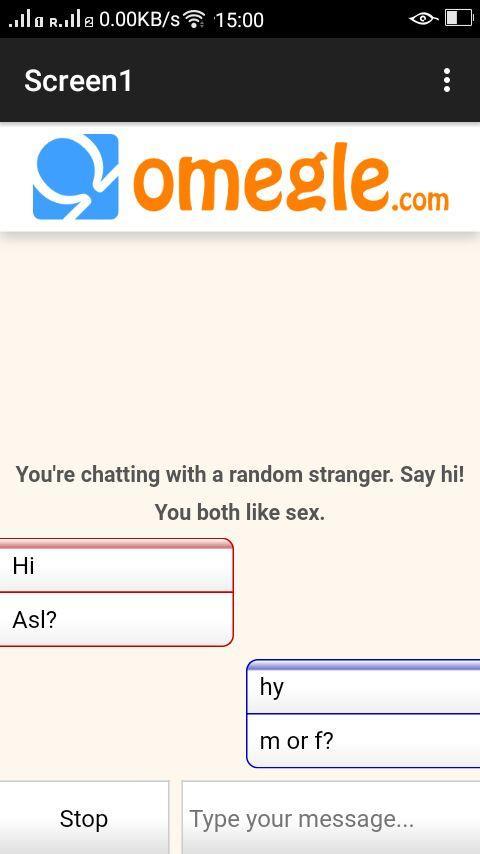 Omegle Chat - Talk to Strangers Captura de pantalla 2