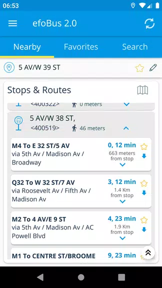 efoBus 2.0 - Transit on time Ekran Görüntüsü 0