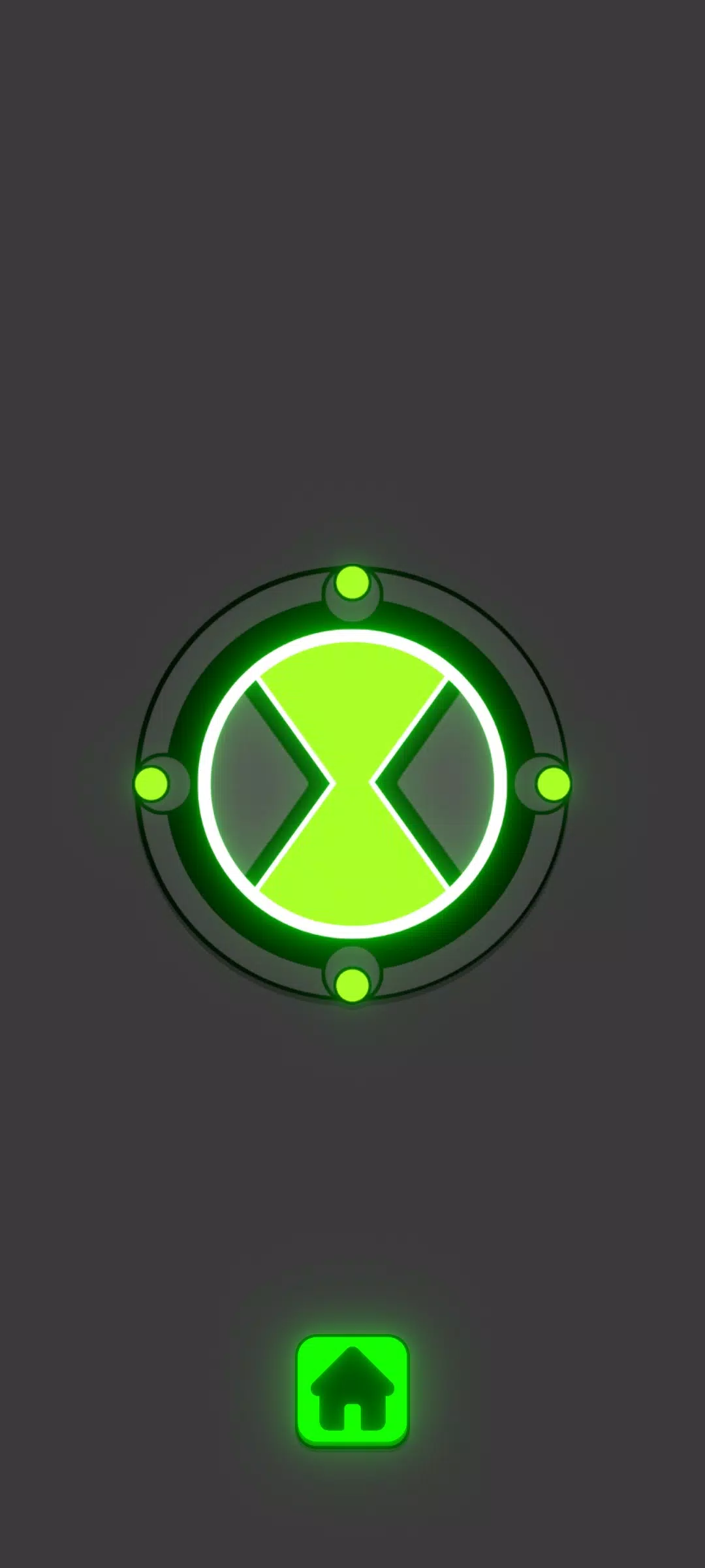 Schermata Omnitrix Universe 1