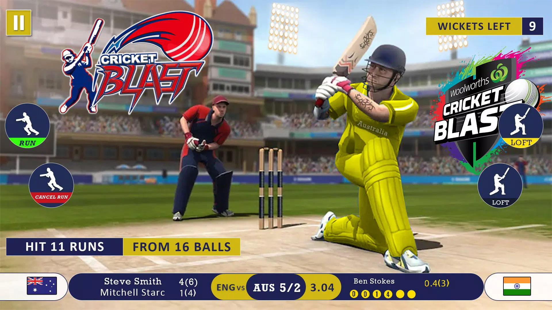 World Cricket Games Offline ภาพหน้าจอ 0