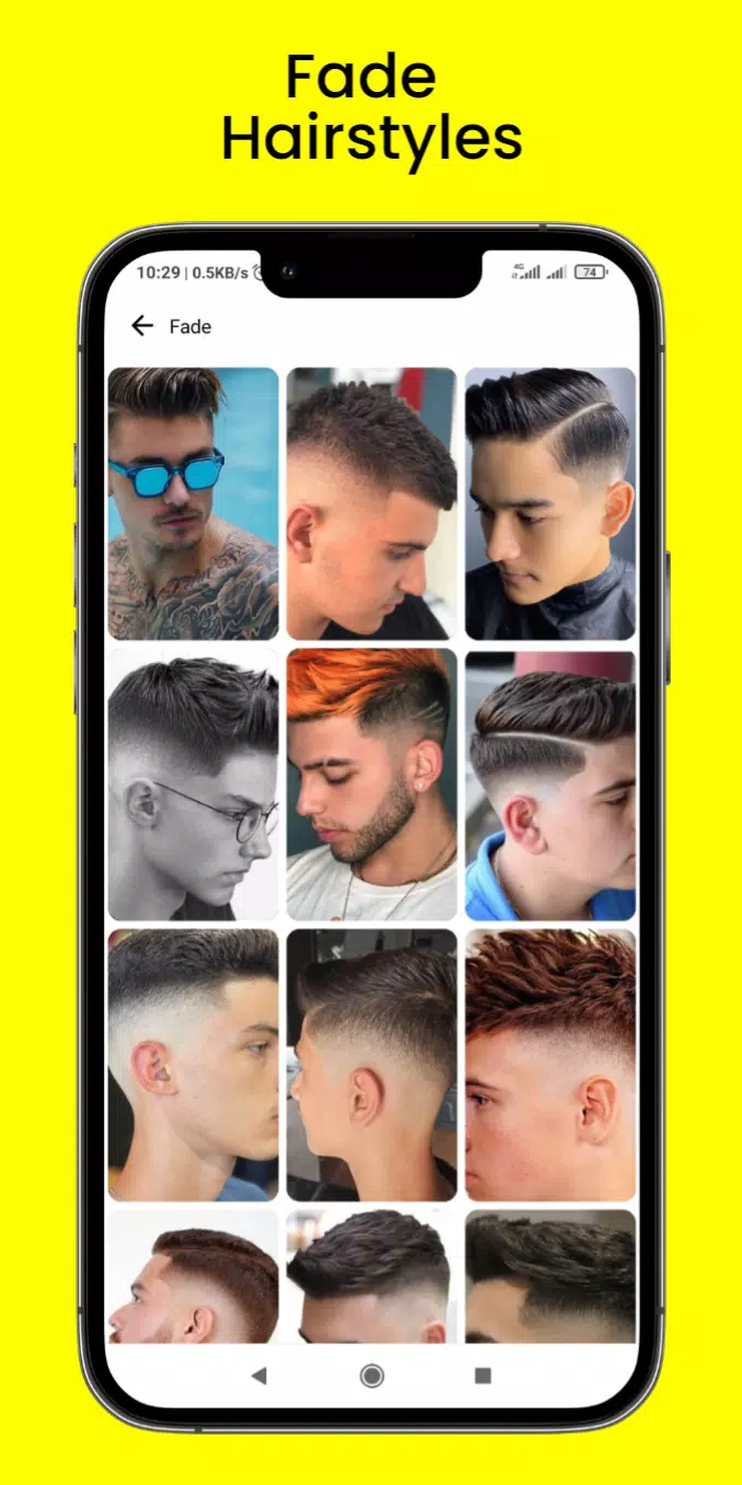 Mens Latest Hairstyles 2023 स्क्रीनशॉट 0