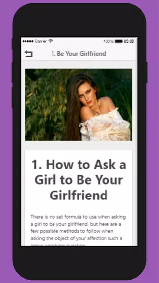 How to Ask a Girl to be Your Girlfriend Screenshot 1