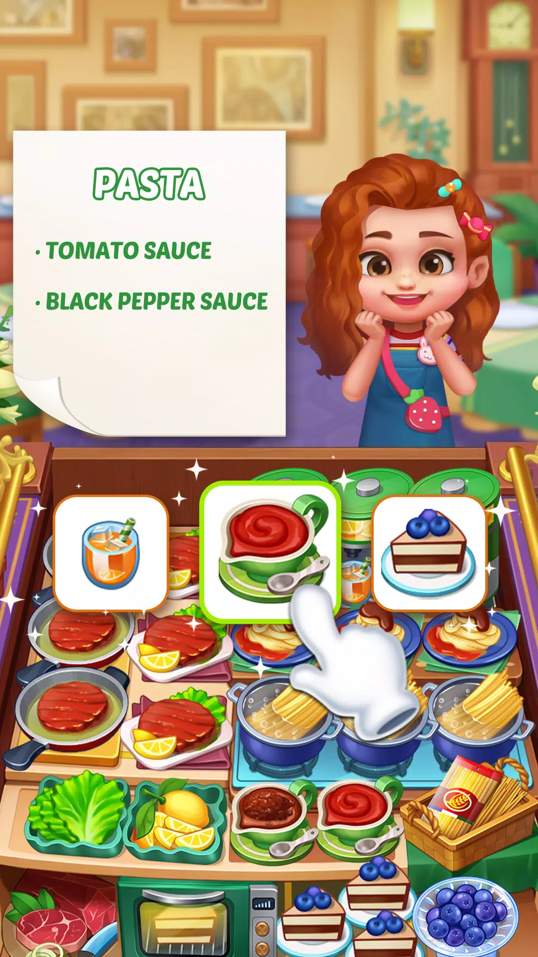 Cooking World® Restaurant Game ဖန်သားပြင်ဓာတ်ပုံ 0