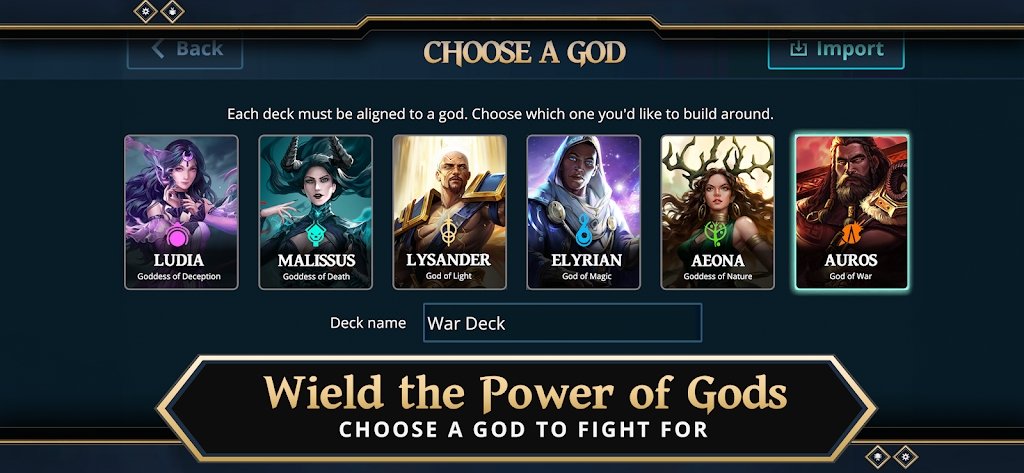 Gods Unchained Zrzut ekranu 3