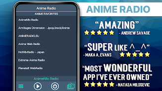 Anime Radio Favorites Скриншот 1