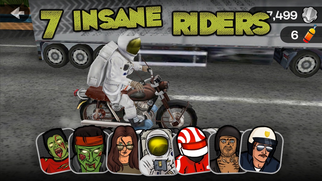 Highway Rider Tangkapan skrin 1