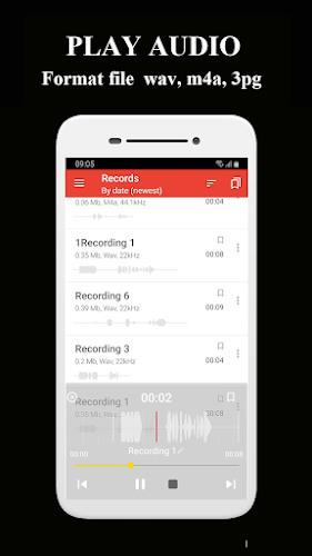 Voice Memos ဖန်သားပြင်ဓာတ်ပုံ 2