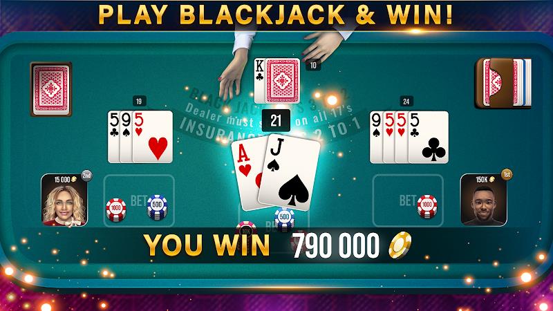 Blackjack 21 All Star - Casino Скриншот 0