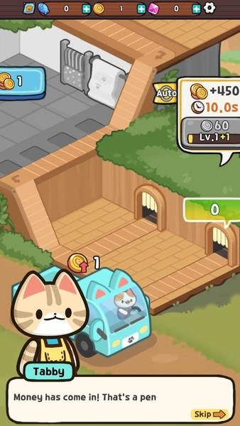 Idle Cat Tycoon Schermafbeelding 0