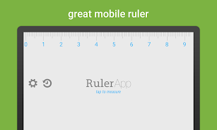 Schermata Ruler App: Measure centimeters 0