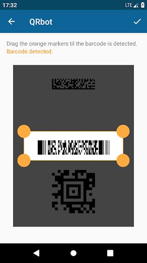 QRbot: QR & barcode reader ภาพหน้าจอ 1