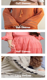 Kurti Sleeves Designs Screenshot 2