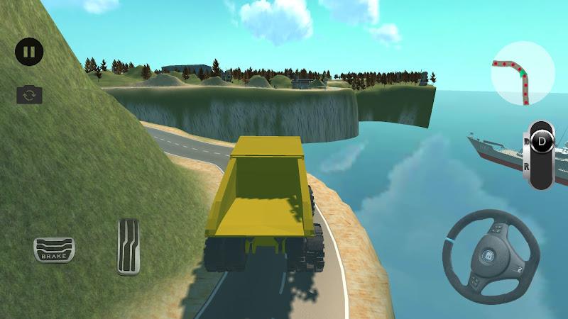 Mining truck game - Excavator Zrzut ekranu 1