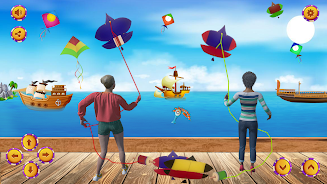 Kite Game 3D Kite Flying Games Capture d'écran 0