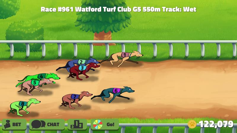 Hounds of Fury: Greyhound Race ภาพหน้าจอ 1