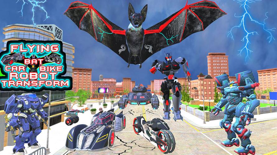 Bat Robot Fighting Game スクリーンショット 3