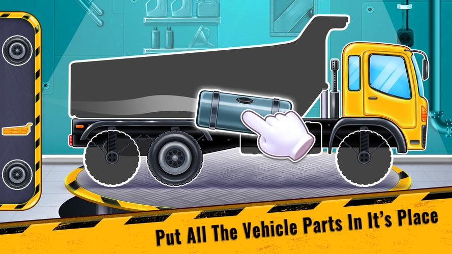Kids Road Builder - Kids Games Capture d'écran 2