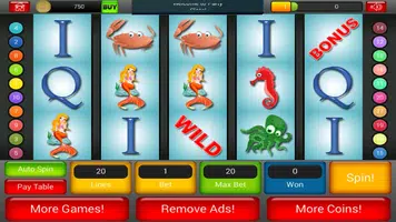 Slots Riches Mermaid Princess Screenshot 2