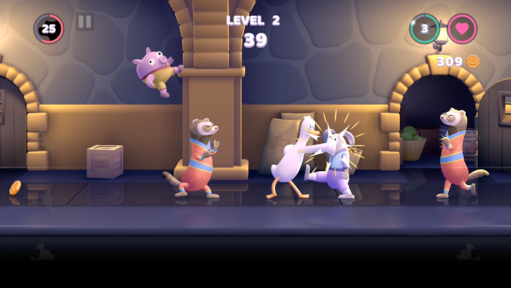 Punch Kick Duck Mod Screenshot 1