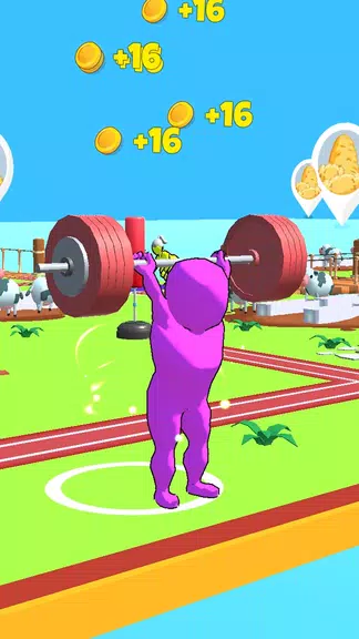 Muscle Land - Lifting Weight ဖန်သားပြင်ဓာတ်ပုံ 1