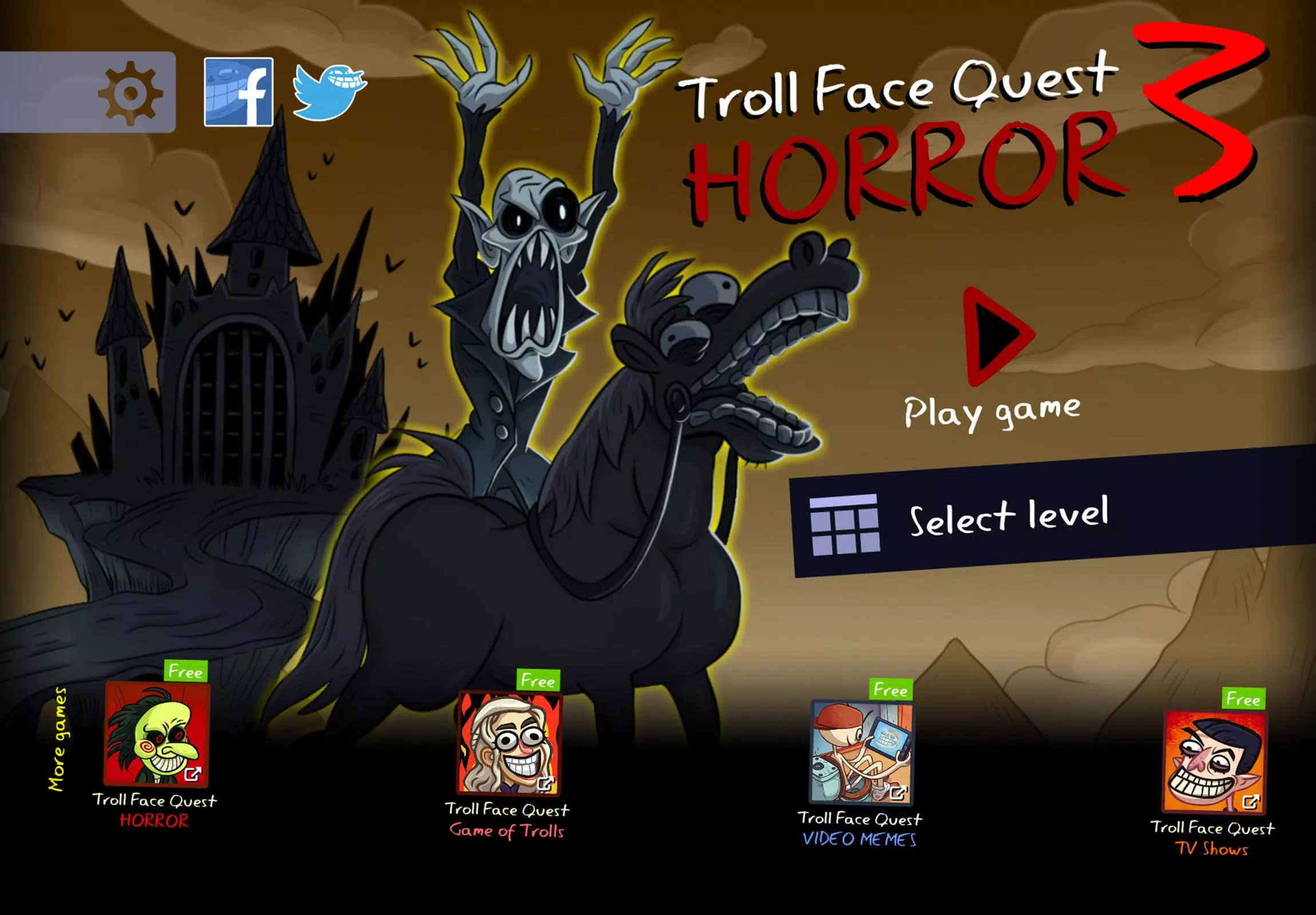 Troll Face Quest: Horror 3 Screenshot 0