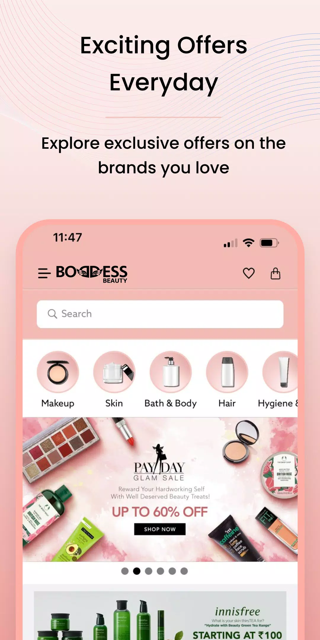 Boddess: Beauty Shopping App應用截圖第1張