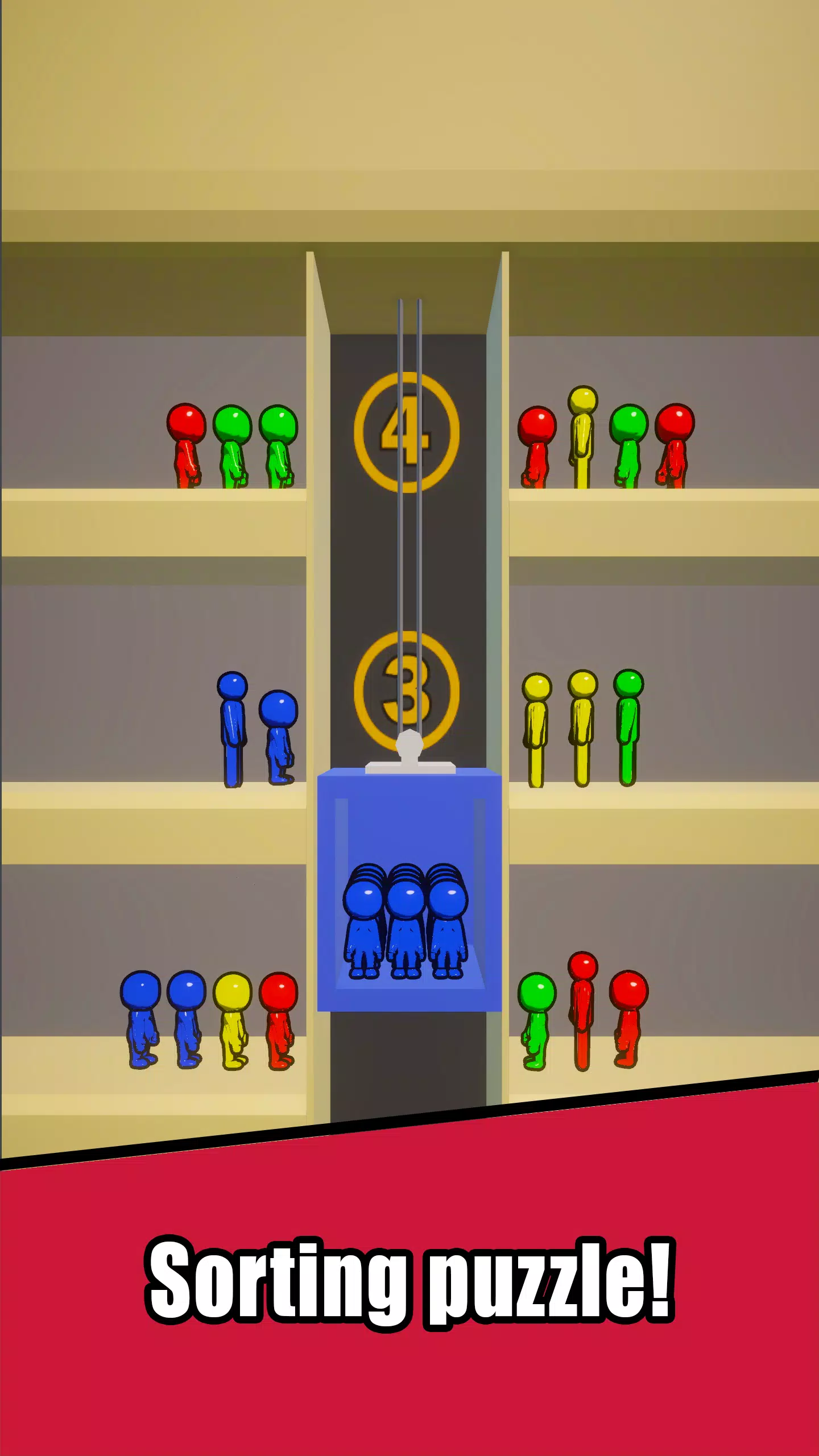 Lift Traffic: elevator game 스크린샷 0