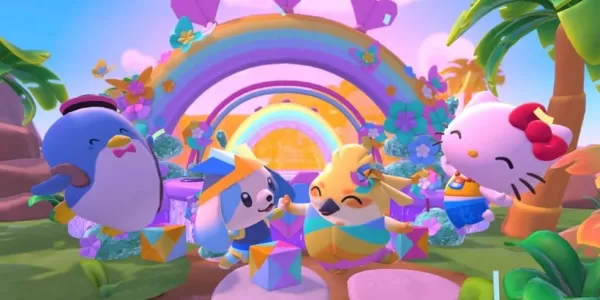 Paper Parade ya disponible en Hello Kitty Island Adventure