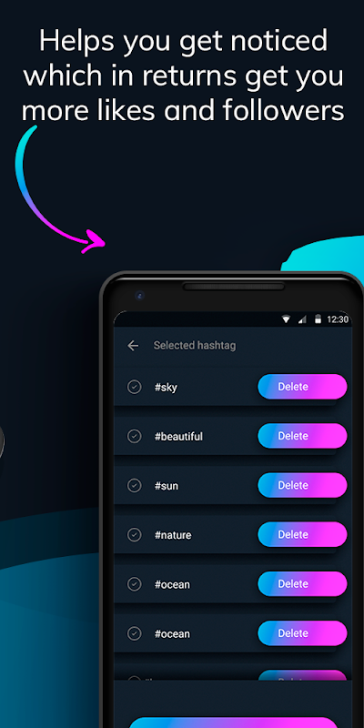 Likes With Tags - Hashtag Generator for Instagram Ekran Görüntüsü 2