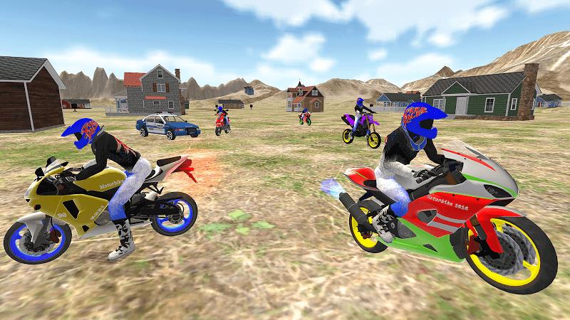 Real Moto Bike Racing Game Schermafbeelding 3