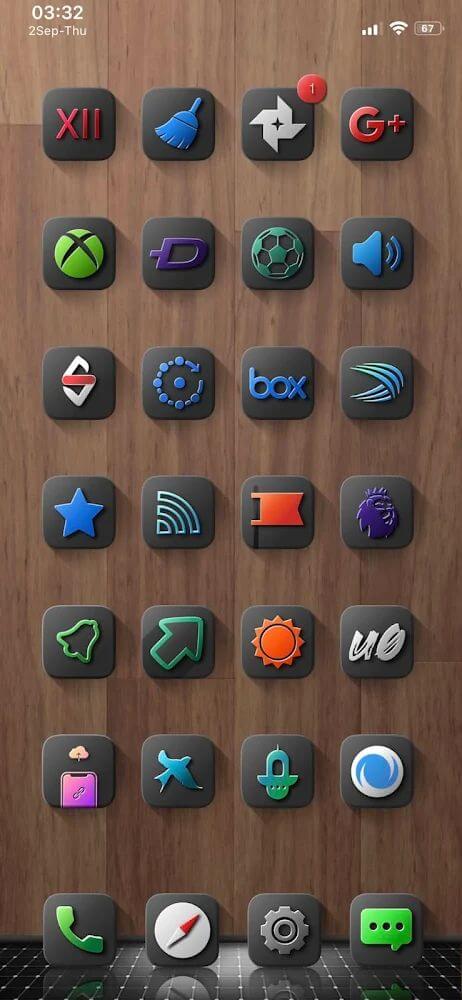 Schermata Shiiny Icon Pack Mod 3