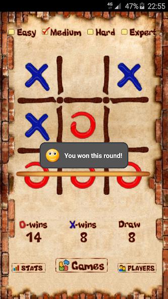 Tic Tac Toe - XO Mod Ảnh chụp màn hình 1