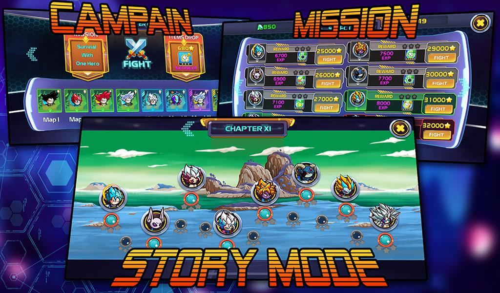 Stickman Warriors Dragon Hero應用截圖第3張