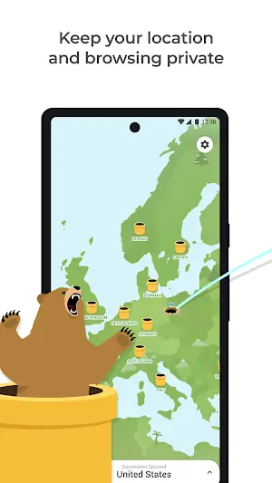 TunnelBear VPN スクリーンショット 0