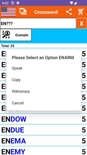 Schermata Crossword Solver 2