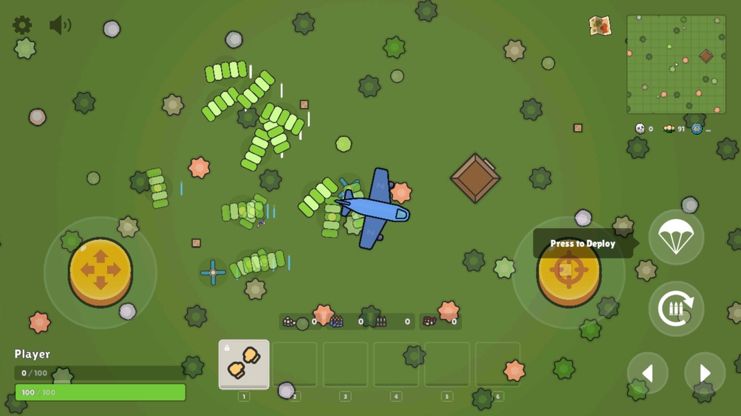 ZombsRoyale.io - Battle Royale स्क्रीनशॉट 1