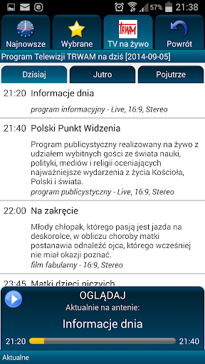 TV Trwam i Radio Maryja Polska スクリーンショット 2