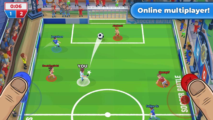 Soccer Battle स्क्रीनशॉट 0